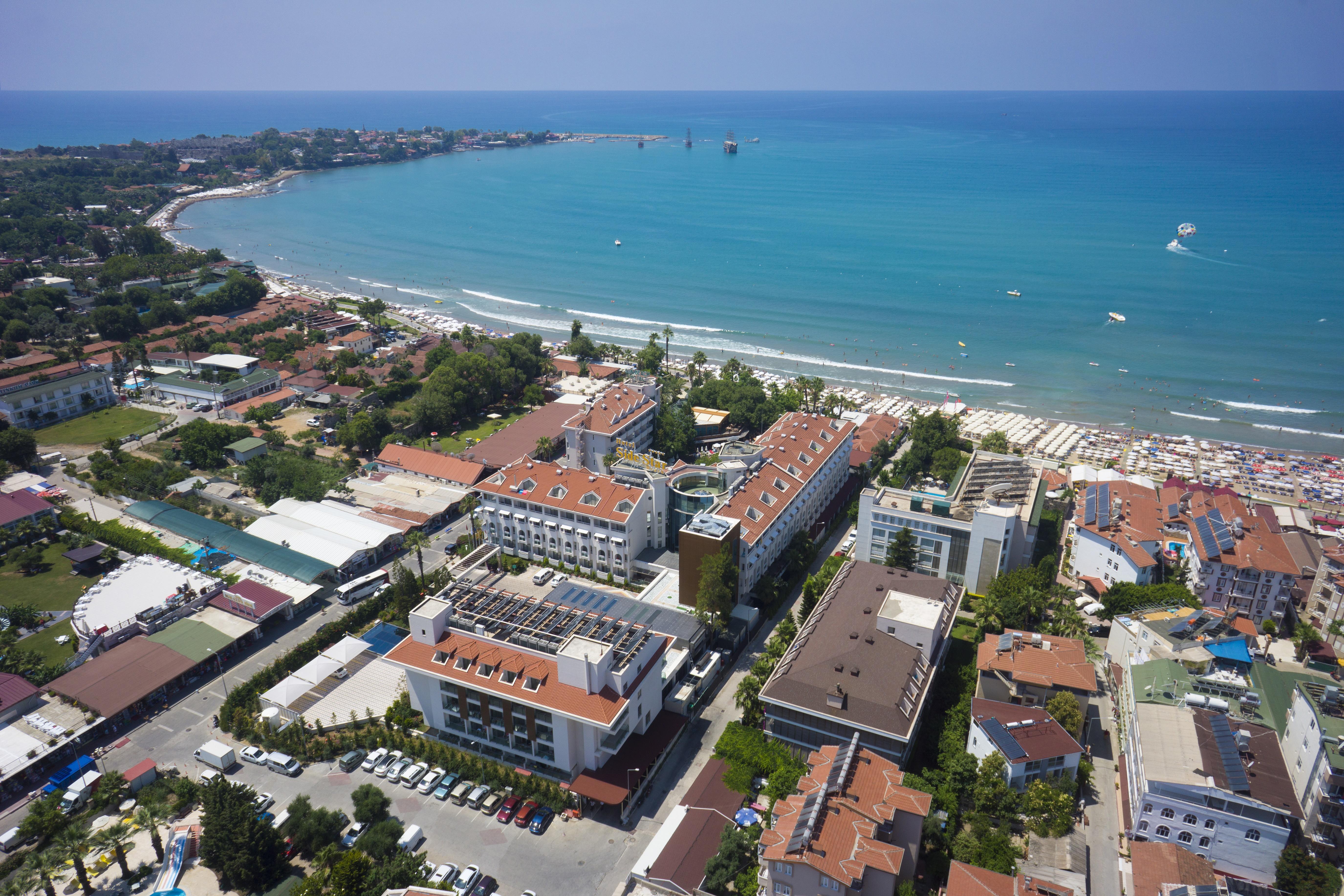 Side Star Beach Hotel Exterior foto